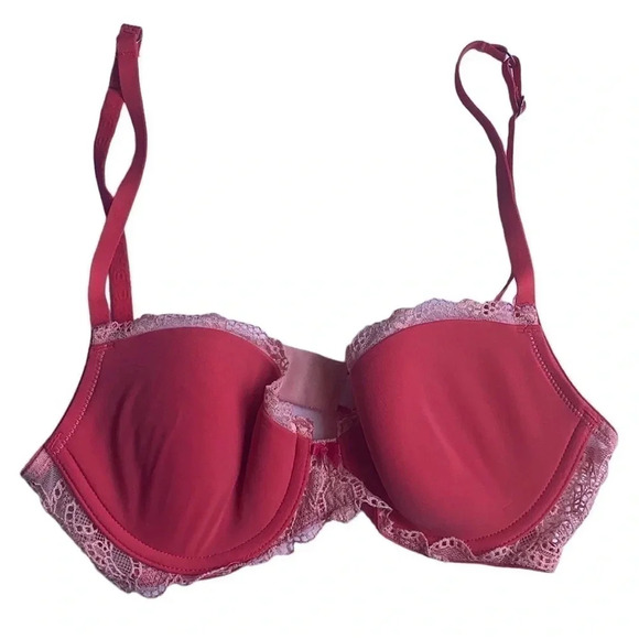 DKNY Underwire Bra Raspberry 32C - Picture 1 of 11
